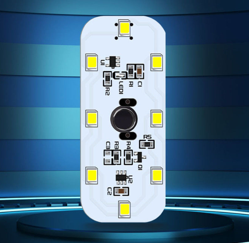 Produttore di PCB rigidi a più strati con 12 LED ad alta luminosità per lettura di auto