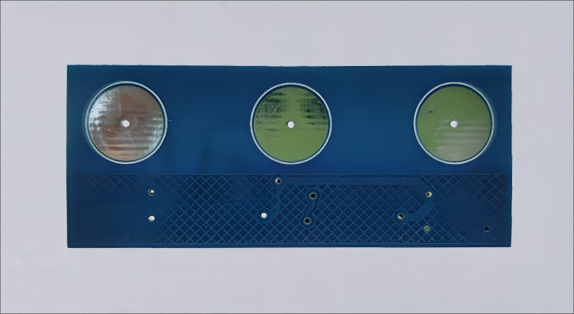 PCBA con interruttore tattile, attenuazione senza passaggio e funzioni di commutazione a tre colori per la luce a LED