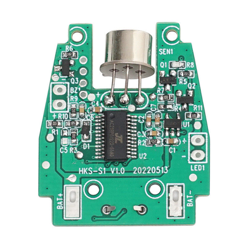 FR-4 Flex PCB Fabrication For Alcohol Tester Rigid PCB Lead Free HASL VO Board Resina fenolica