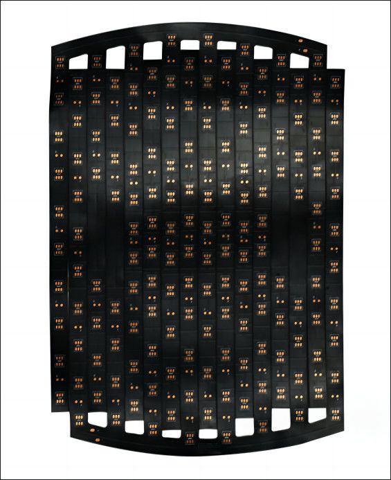 PCB flessibile a base di alluminio per cintura di controllo di terapia fisica a luce rossa e blu