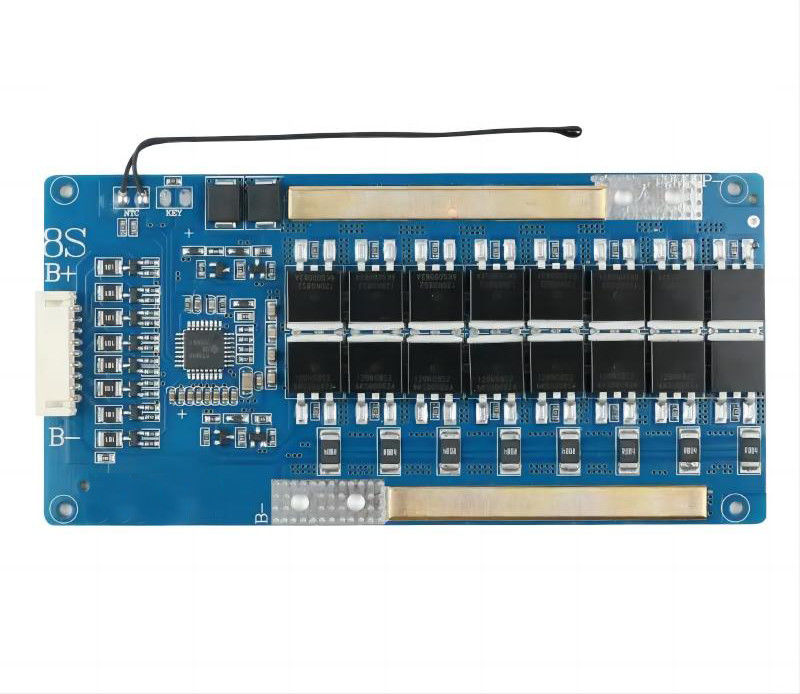 8 Serie Lithium Iron Phosphate Battery Protection Board 24V 40A 50A 60A Fabbricazione di PCB online