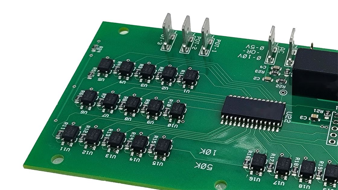 PCBA Assemblaggio di circuiti stampati 1.60mm 2 strati 1/1 oz Maschera di saldatura verde HASL ((LF)